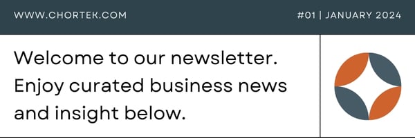 Welcome to our newsletter.